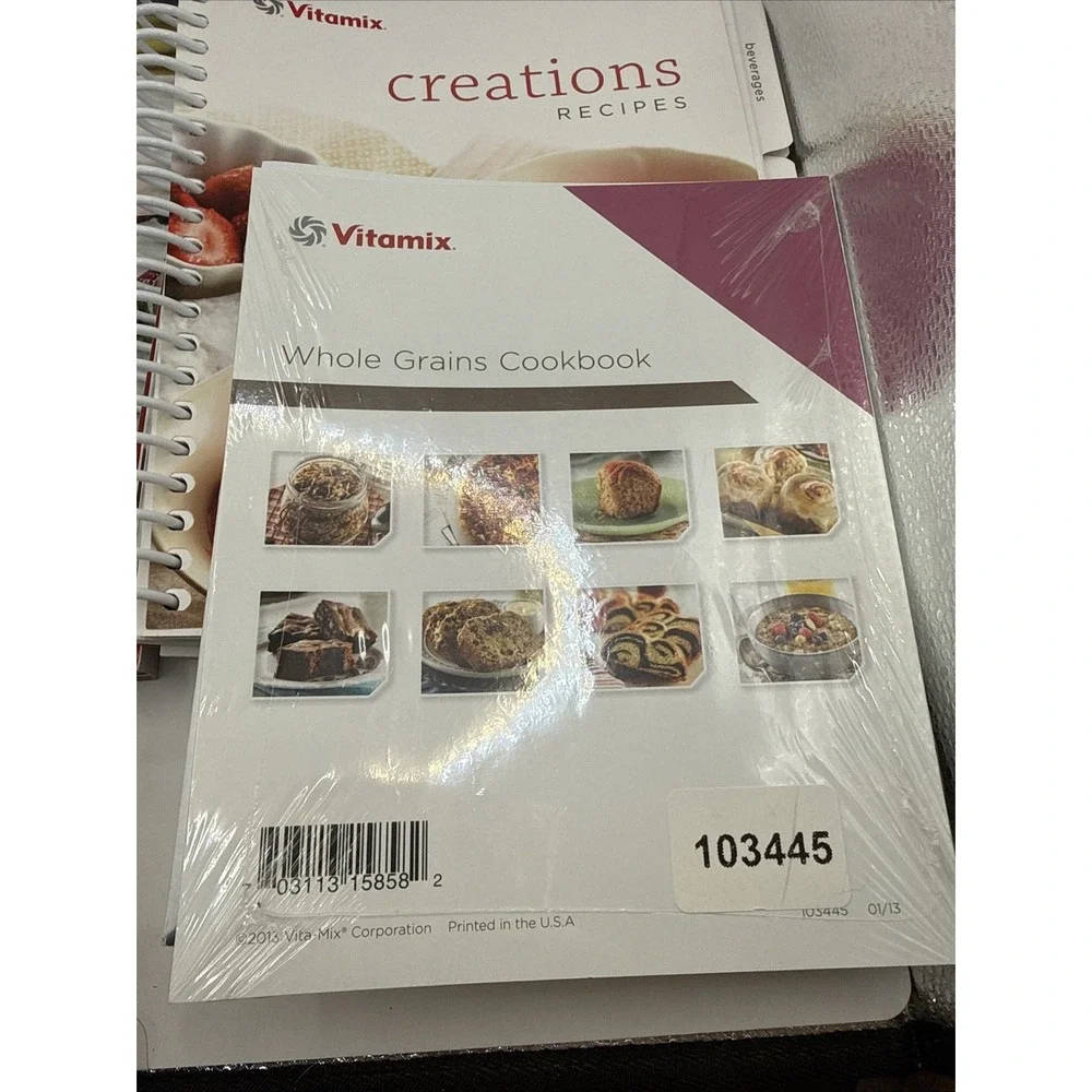 Vitamix Cake Mix, Creations, Whole Grains, First Blends, Master Chef Recipe Book